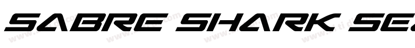 Sabre Shark Semi Bol字体转换
